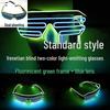 Voice-Controlled LED Trendy Light-Up Shutter Glasses for Festivals