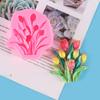 3D Flowers Shaped Fondant Chocolate Mould Cake-Topper Decorating Tools for Creative Baking Silicone Mold Easy To Clean