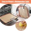 42x30cm Silicone Pastry Baking Mat Non Stick Glass Fiber Oven Liner for Cookie Macaron Home Kitchen Baking Tool