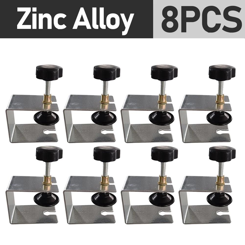 1-10pcs/set Steel Drawer Front Installation Clamps Woodworking Jig Cabinet Drawer Panel Clip Tool for Home Furniture Accessories