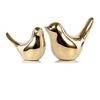 Small Golden Bird Statue Ornaments Modern Ornaments Cute Animal Figurines Display Living Room, Bedroom, Office Desktop, Cabinet Sculpture