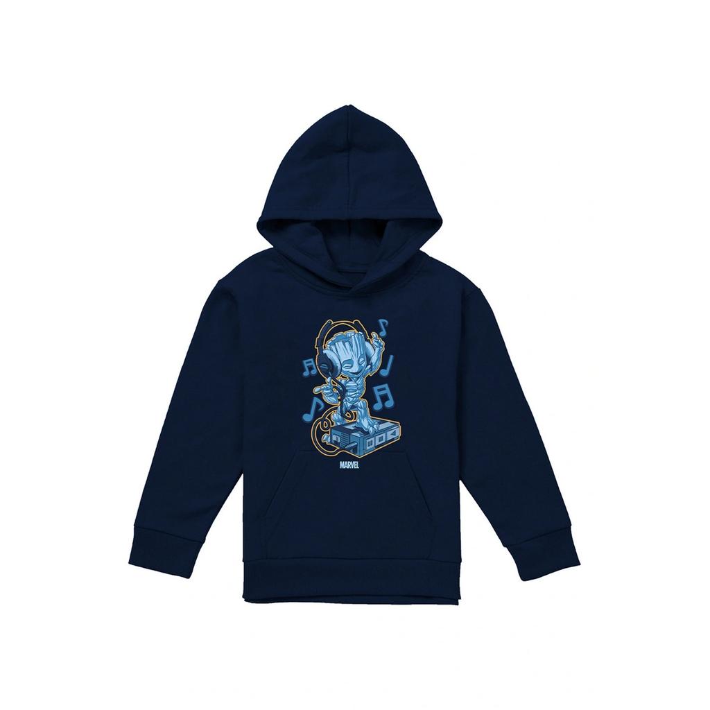 Marvel Childrens/Kids Baby Groot Headphones Hoodie