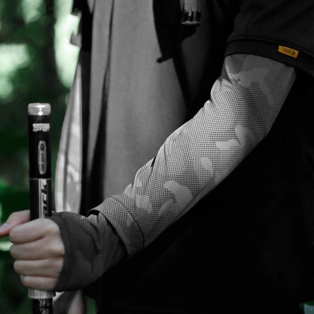 Sunscreen Sleeve For Men's Fishing Arm Protection Resistant Anti-sunburn Sleeve Summer Outdoor Cycling Sleeve