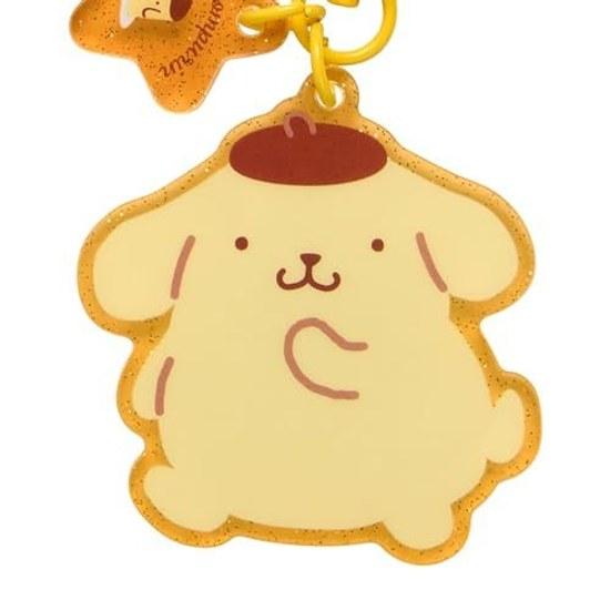 Sanrio Mascot Key Ring Hanger Pompompurin Holder Strap 424331