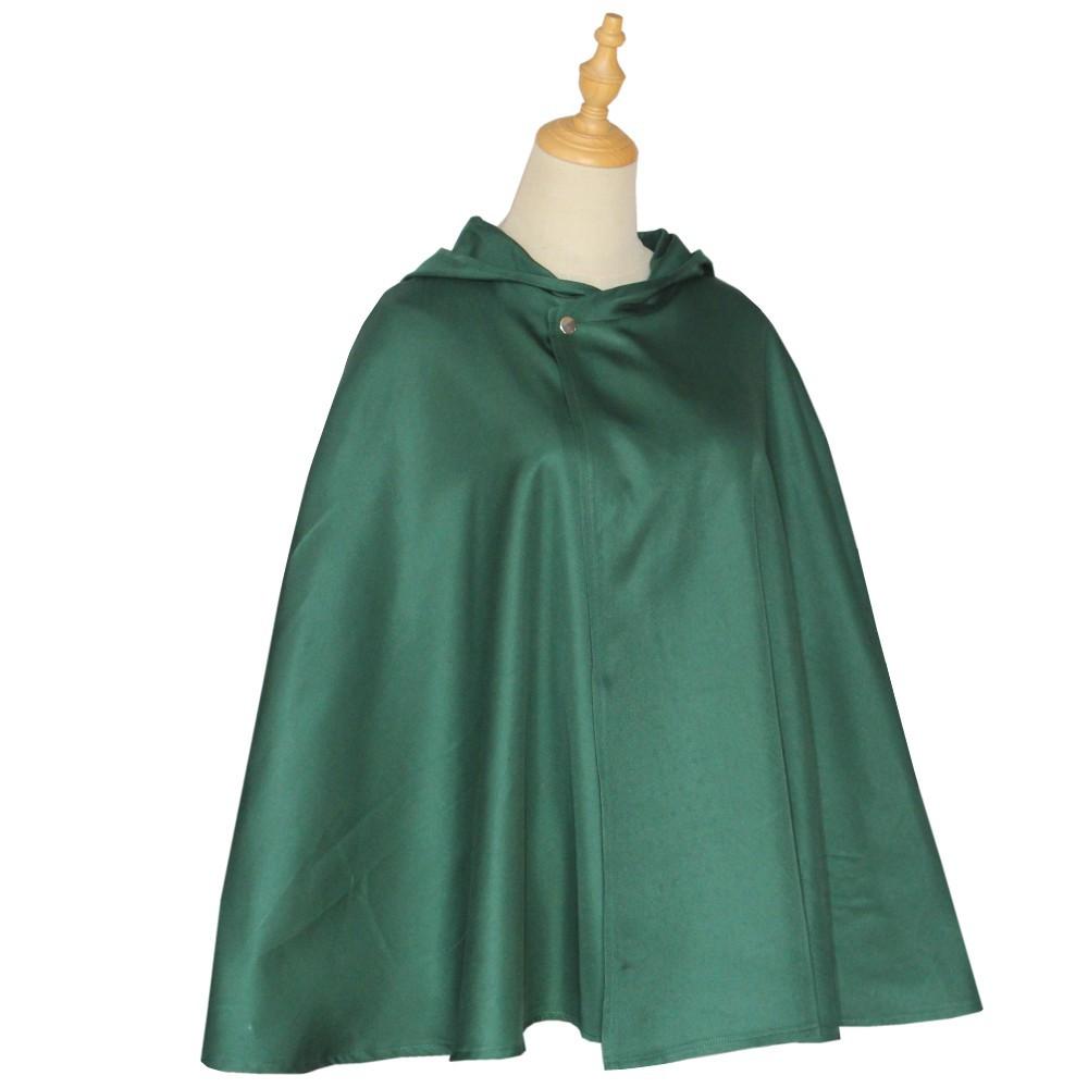 Attack On Titan Cloak Shingeki No Kyojin Cloak Shingeki No Kyojin Survey Corps Cloak Cosplay Cape Green Shawl Men's and Women's