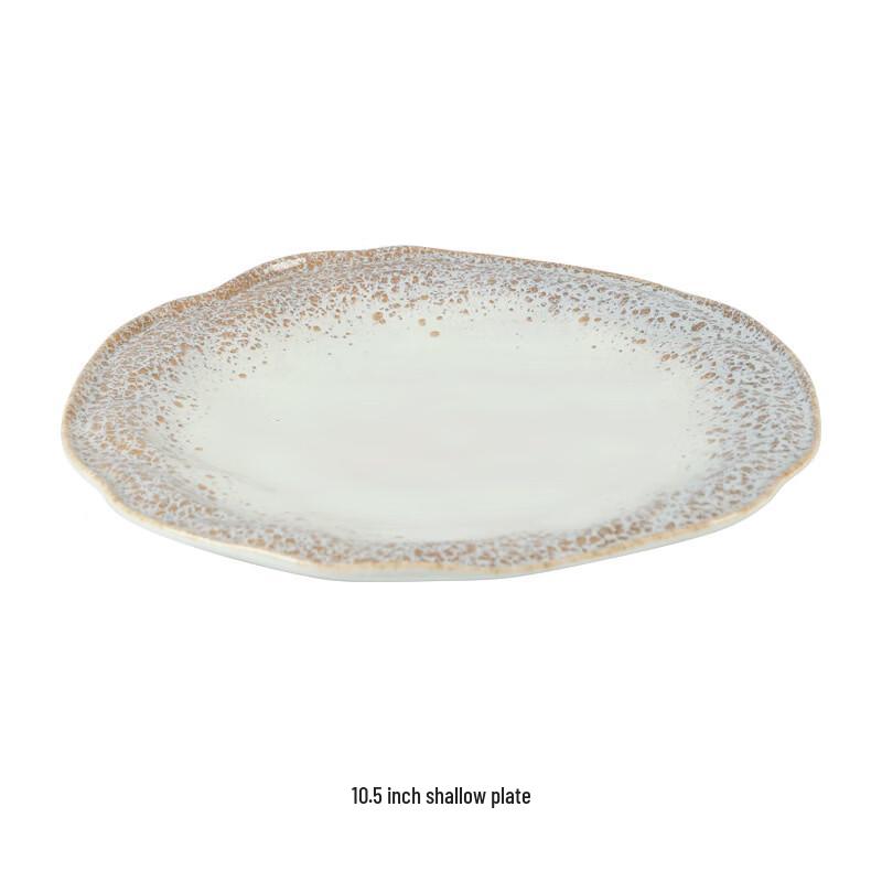 Wutuo Handmade Ceramic Dinner Plate