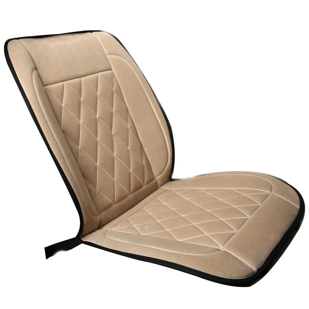 Heated Seat Cover 12V Heating Car Seat Cushion Car Heated Seat Covers Fast Heating Winter Warm Seat For Cold Weather And Winter