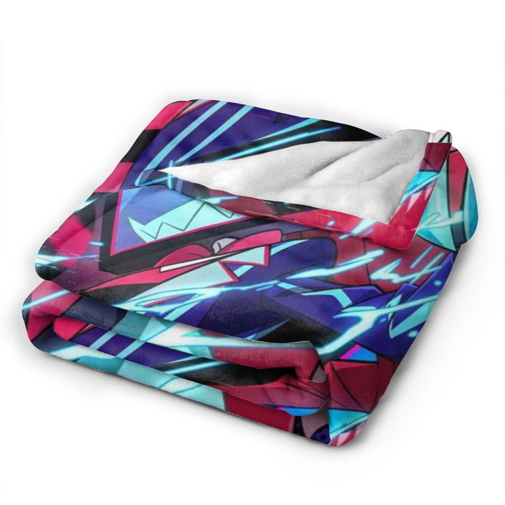 Hazbins Hotels Alastor Vox 2 Print Blanket For Men Women Super Soft Cozy Throw Blankets for Sofa 50x60 Inches Multiple Sizes