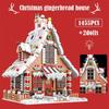 1455 Pcs City Christmas House Building Blocks Friends    Santa Claus Tree Bricks Model Toys for Kids Gifts