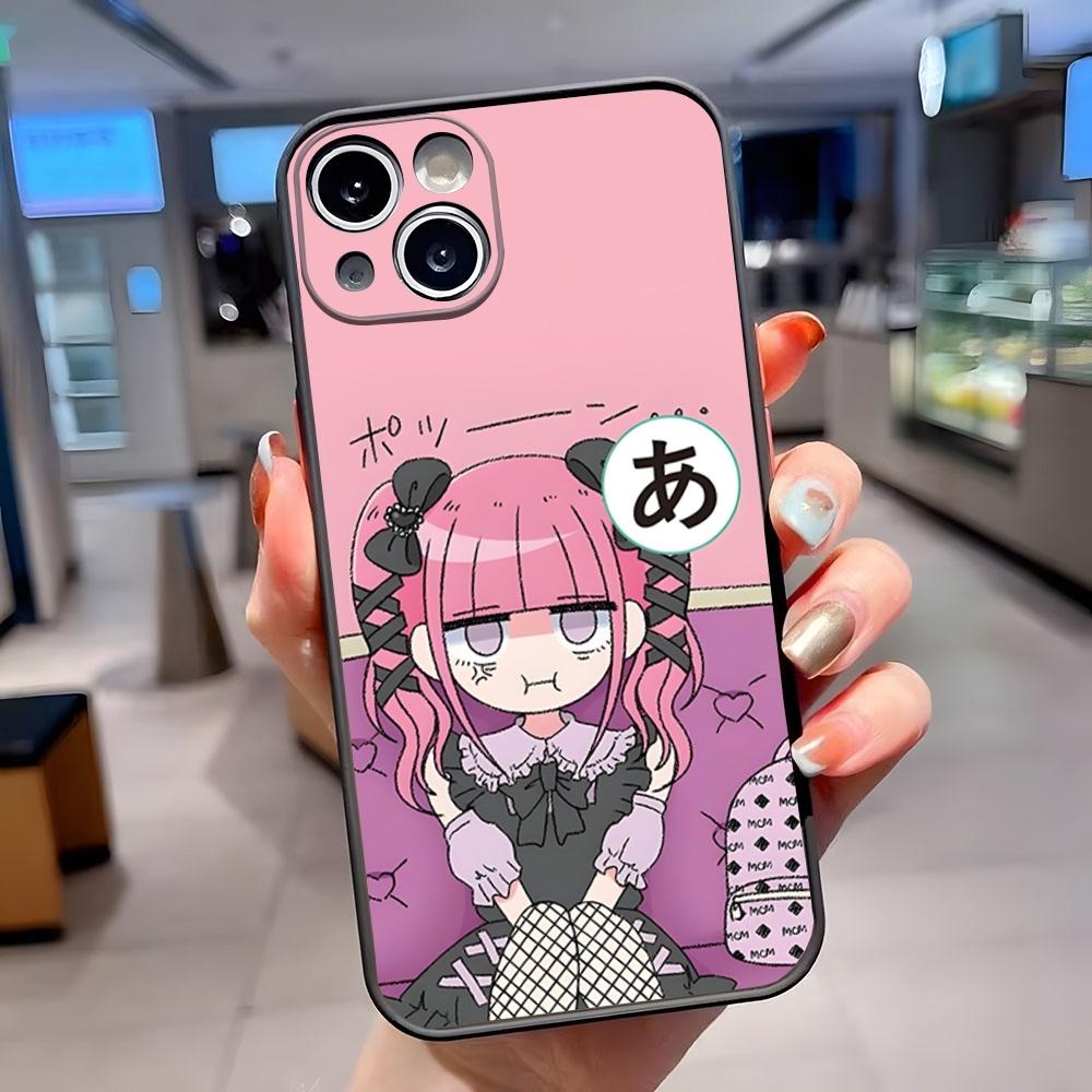 M-Menhera Chan Comic Phone Case Matte Translucent For IPhone 15 Pro 16 Pro Max 13 11 12 14 Xs X Xr 7 8 Plus Se Back Cover