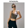 Mitaogirl Kendall Sports Underwear Women Beauty Back Yoga Clothes Outer Wear Vest High-Grade Running Fitness Bra