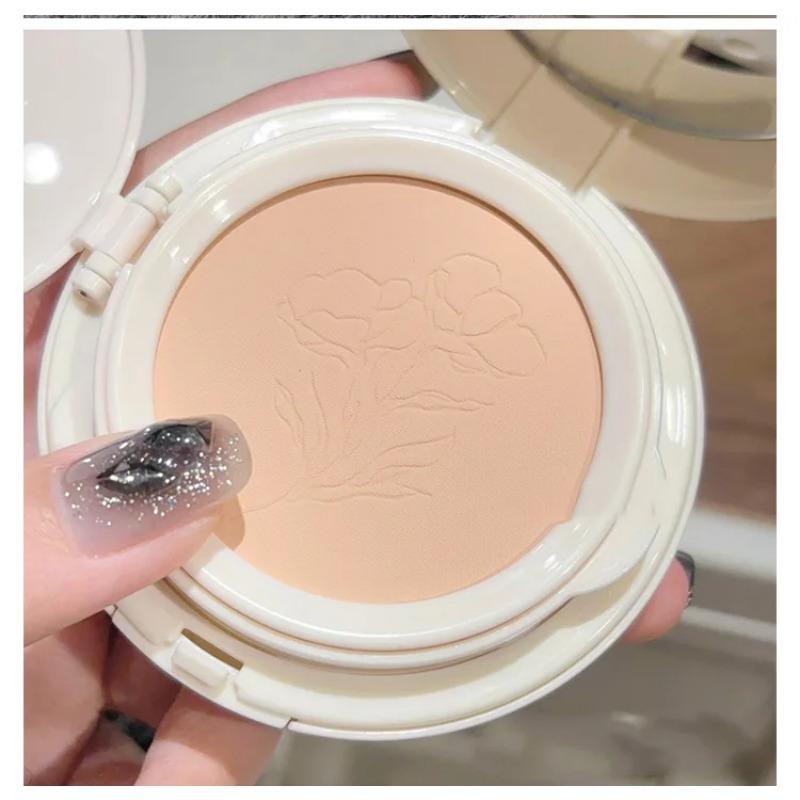 2 in 1 Double Layer Powder Cushion Clear Natural Lasting Brightening Gege Bear Makeup Concealer Loose Powder Cushion Cream