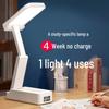 Rechargeable Foldable Table Lamp for Student Dorms - Portable, Adjustable, Ideal for Studying and Reading