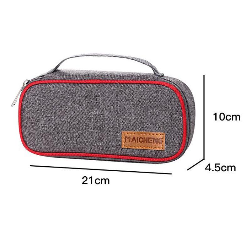 Waterproof Insulin Cooler Bag with 2 Reusable Gel Ice Bags Travel Portable Diabetic Insulin Case Medicine Insulation Cooling Box