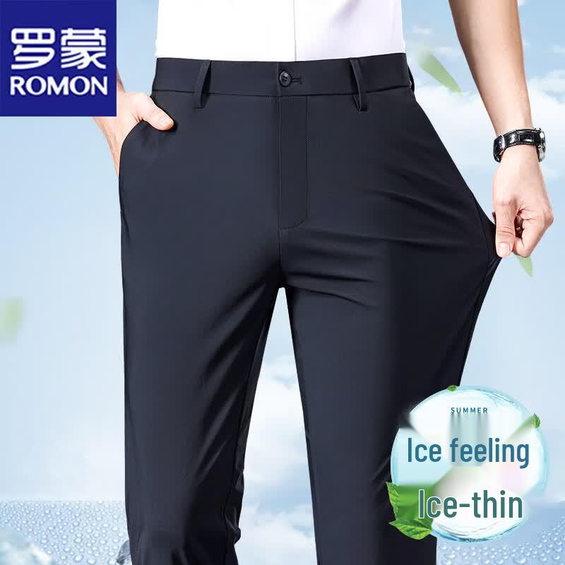 ROMON Men s Summer Casual Business Pants 29