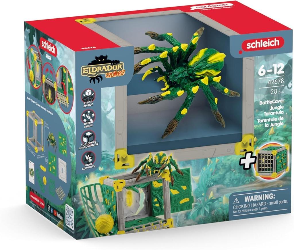 Schleich El Dorado Battle Cube Jungle Tarantula 42678