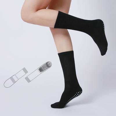 Women's Summer Thin Cotton Pilates Yoga Exercise Professional Non Slip Sweat Absorption Socks