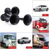 Buzina de Trem 600DB Super Alta 3 Trompetes Kit de Buzina a Ar Para Caminhão Semi-Reboque Barco Van Carro