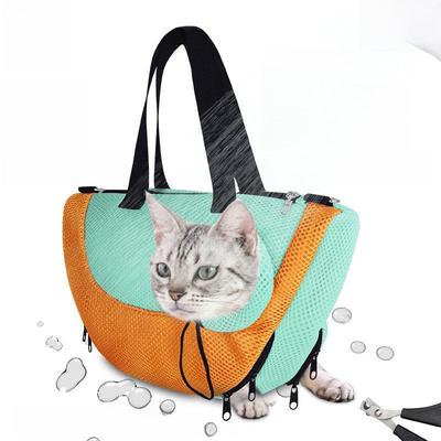 Portable Cat Bag: Mesh Wash & Groom, Anti-Scratch Fixed Design