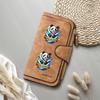 Cute Panda Print Long Wallet PU Leather Multi Card Holder Casual Women Fashion Purse