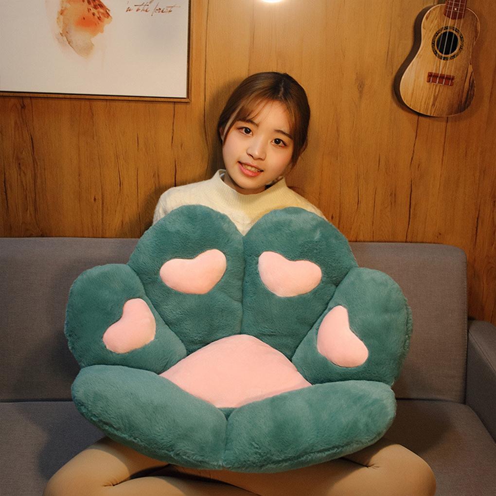 Office Lazy Warm Seat Cushion User-Friendly With Cat Paw Shape For Maximum Comfort And Relaxation