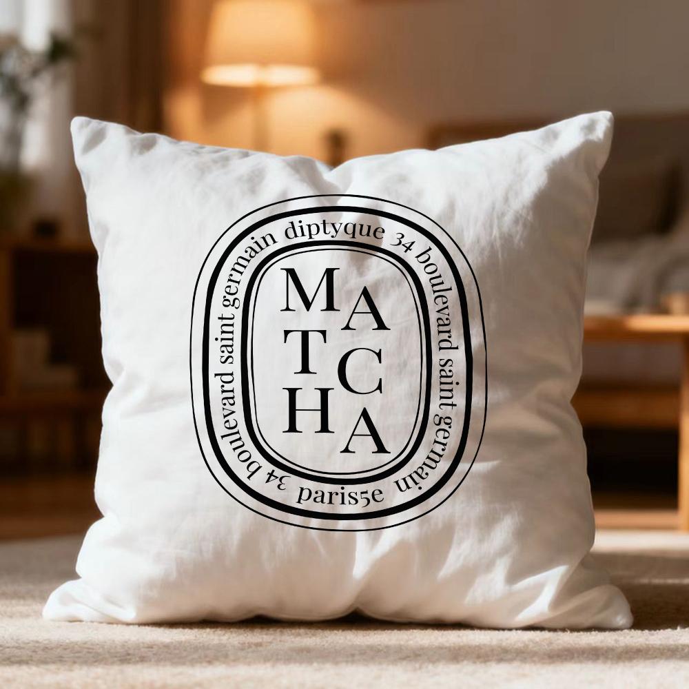 Fashion D-DDiptyque Cushion Cover Soft Washable Pillow Case Multi-Scene for Couch Bed Travel Office Use