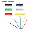 24V Waterproof LED Rear Tail Stop Reverse Indicator Light Truck Trailer Caravan Van Lamp Brake Reversing Traffic FogLamp