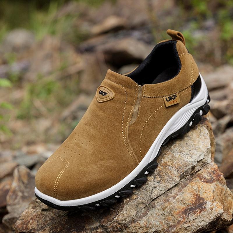 Botas de montaña de primera marca Zapatos de senderismo impermeables  Zapatillas de cuero genuino para exteriores comprar a buen precio — entrega  gratuita, reseñas reales con fotos — Joom