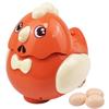 Electric Toy Simulation Hen Doll With Music And Lights Hit & Go Walking Educational Gift For Kids Toddler