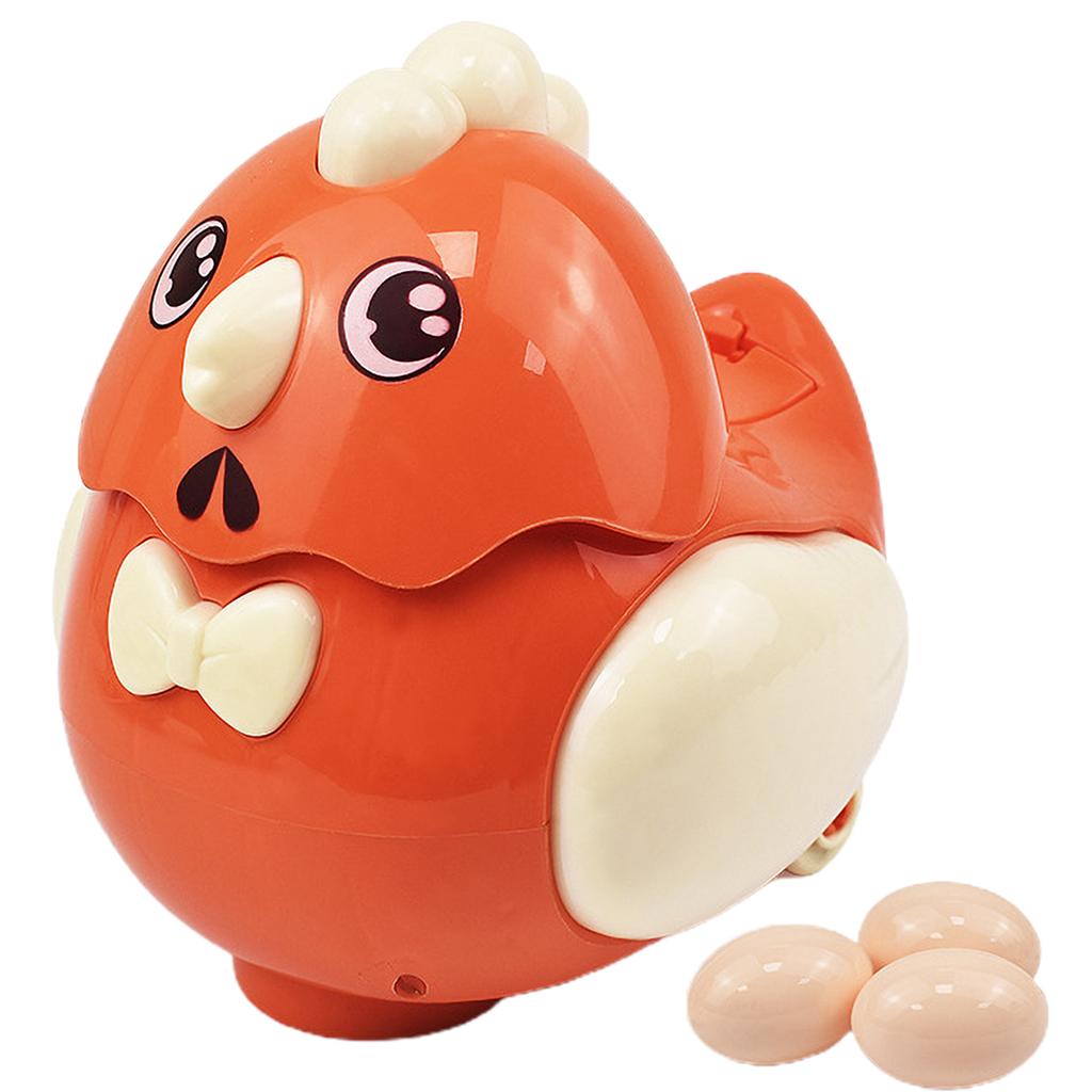 Electric Toy Simulation Hen Doll With Music And Lights Hit & Go Walking Educational Gift For Kids Toddler