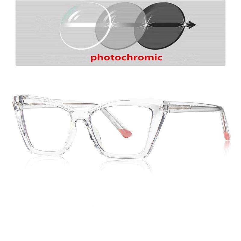 Blue Light Blocking Student Cat Eye Nearsighted Glasses For Women  Myopes Lunettes Female Prescription 0 -0.5 -0.75 To -6.0