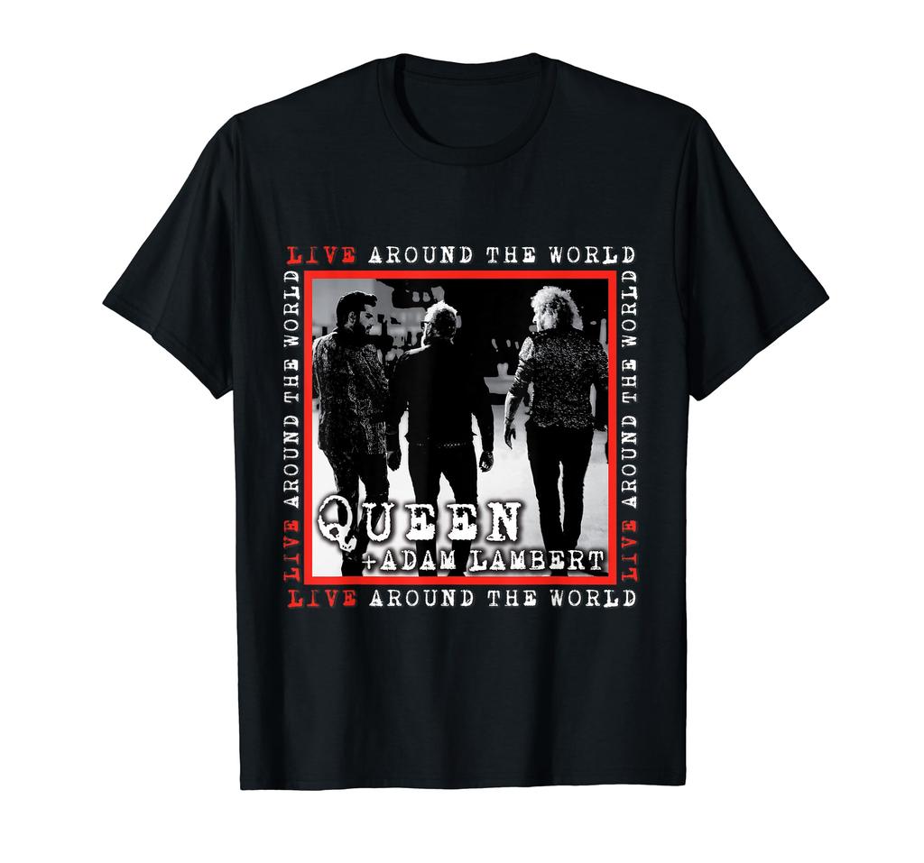 Queen X Adam Lambert Live Around the World T-Shirt