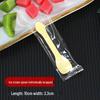 Individually Packaged Transparent Disposable Tasting Spoons for Ice Cream, Yogurt, and Pudding