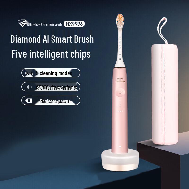 

Philips DiamondClean 9 Series AI Sonic Electric Toothbrush