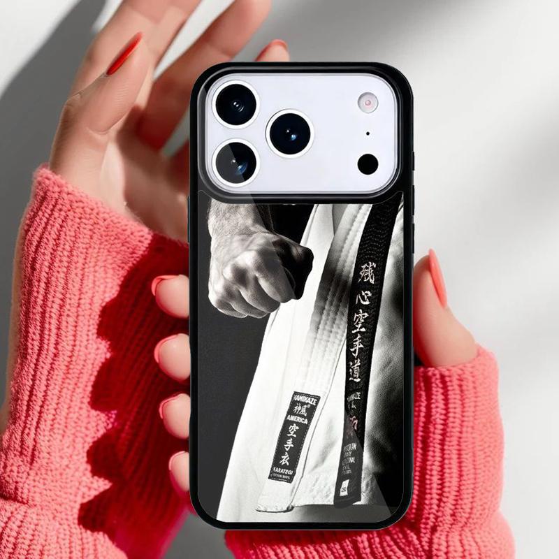 kung fu taekwondo karate on sunset Phone Case for iPhone 17 16 15 14 13 Pro Max Back Cover for 12 11 Pro Coque