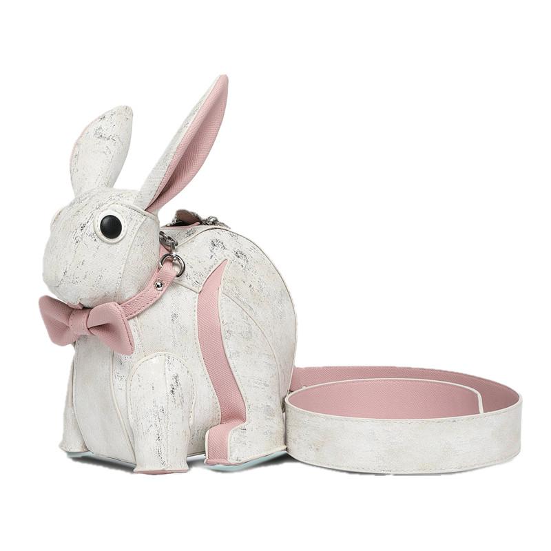 Spring And Summer New Female Bag Personality Creative Rabbit Shape Crossbody Bag