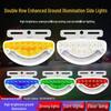 24V LED Truck Ground Light: High Brightness, Waterproof Side Marker, 12V Tire & Turn Signal Light