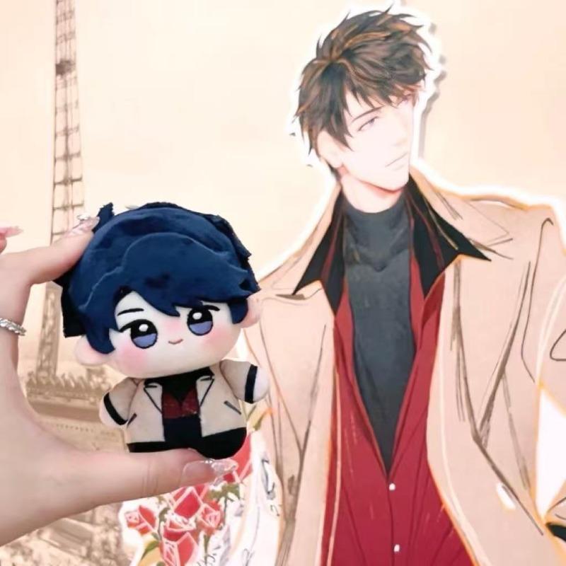 10cm/3.93in Mr Love: Queen’s Choice Game Plushie Toy Figures Cosplay Cotton Decorative Doll Party Supplies Collectible Cute Gift