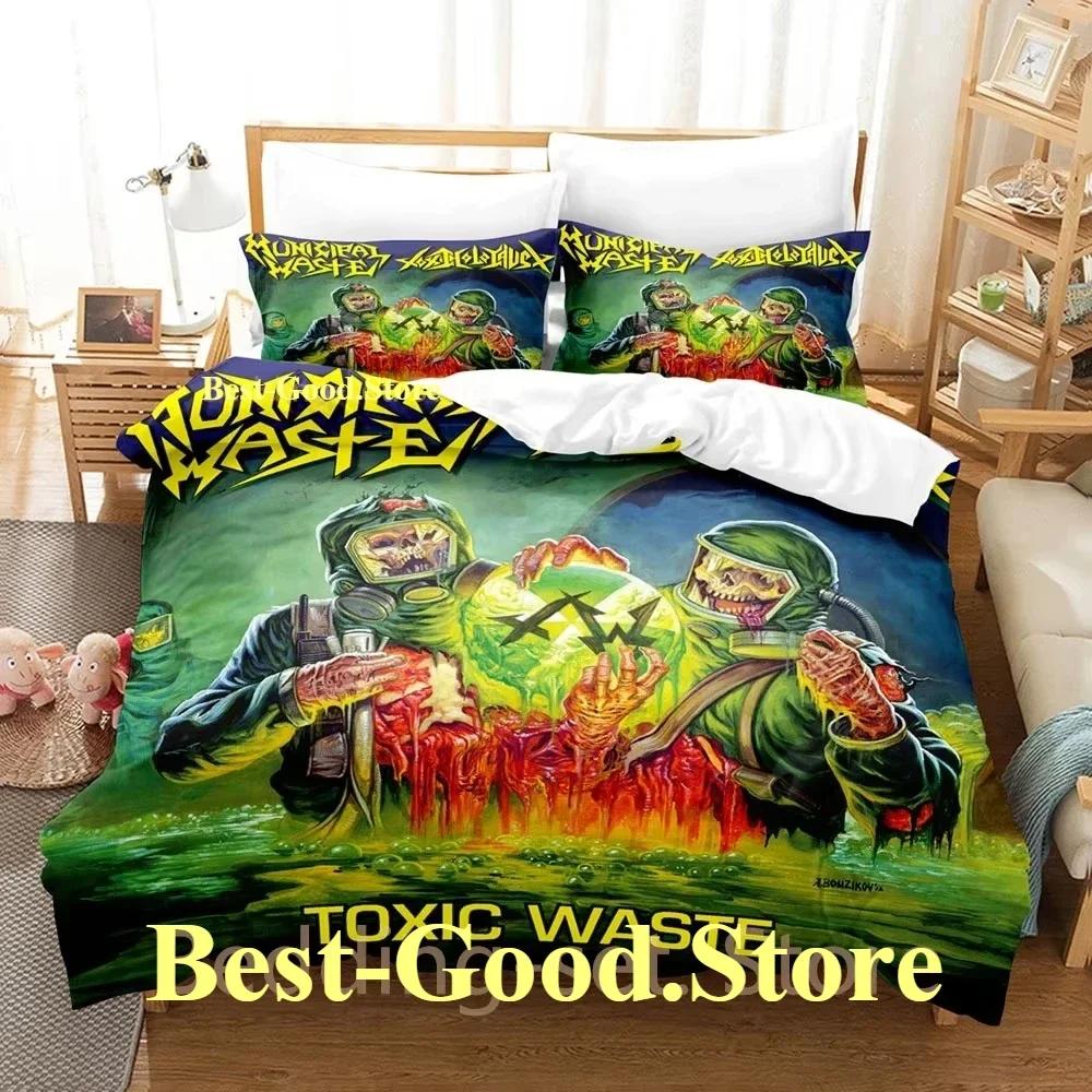 

Comforter Municipal Waste Bedding Set Single Twin Printed Bed Set With Bed Soft Single Double Queen Super King Size Comforter (quilt)-EU Single(135*200cm)3pcs