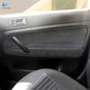Für VW Passat B5 1998 1999 2000 2001 2002 2003 - 2005 Linkslenker 4 Stück Innen Tür Armlehnenverkleidung Verkleidung Wildleder Leder blaue Linie