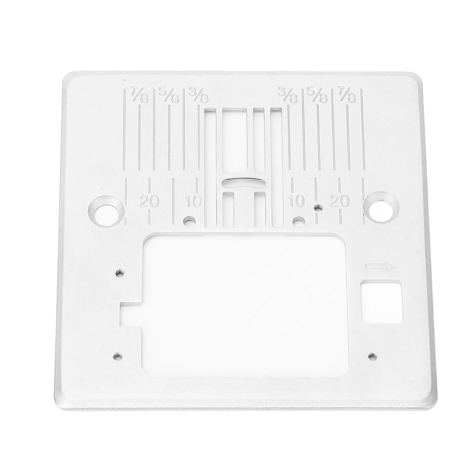 Wosawe Outdoor Sports Sewing Machine Needle Plate Q235 Steel Throat Plate Replacement For 3321 3323 Talent Sewing Attachment