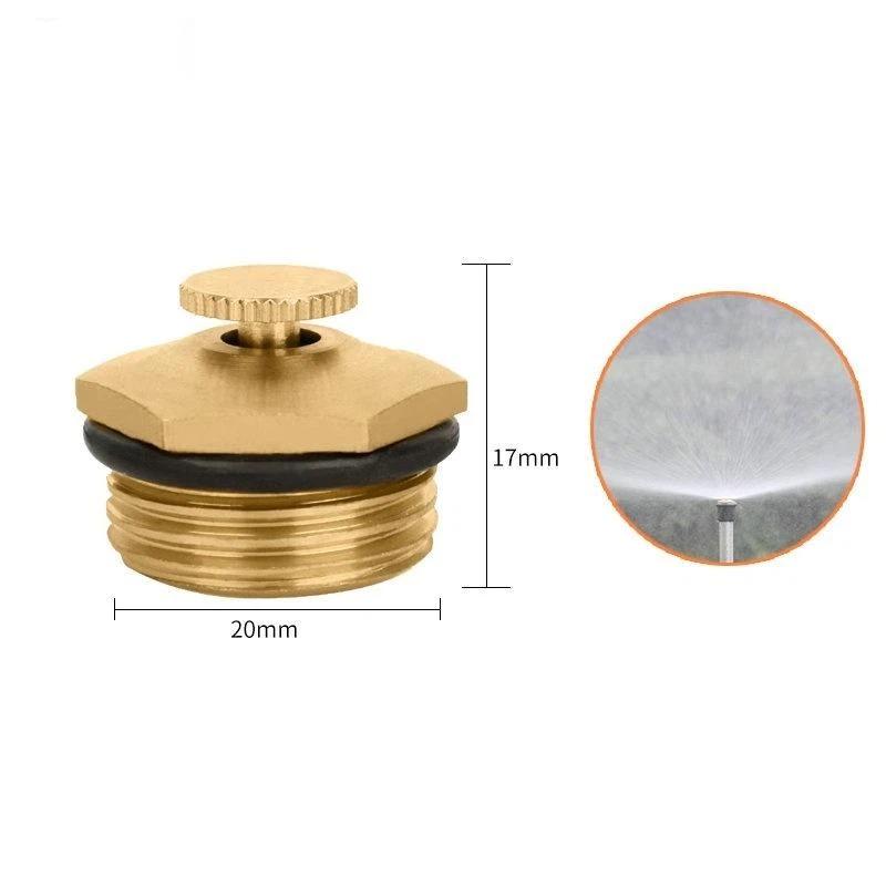 

Brass Adjustable Garden Sprinkler Nozzle Set Multi Pattern Water Spray Nozzle For Lawn Irrigation Patio Plant Watering A5