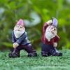 Personalisierte Gartendekorationen Zwergenhandwerk Grenzüberschreitendes Mikrolandschafts-Szenen-Set Dekorationen Fitnesszwerg
