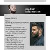 SEVICH Men's Beard Hair Color Instant Dye Black Mustache Beard Shampoo 5bags/10bags