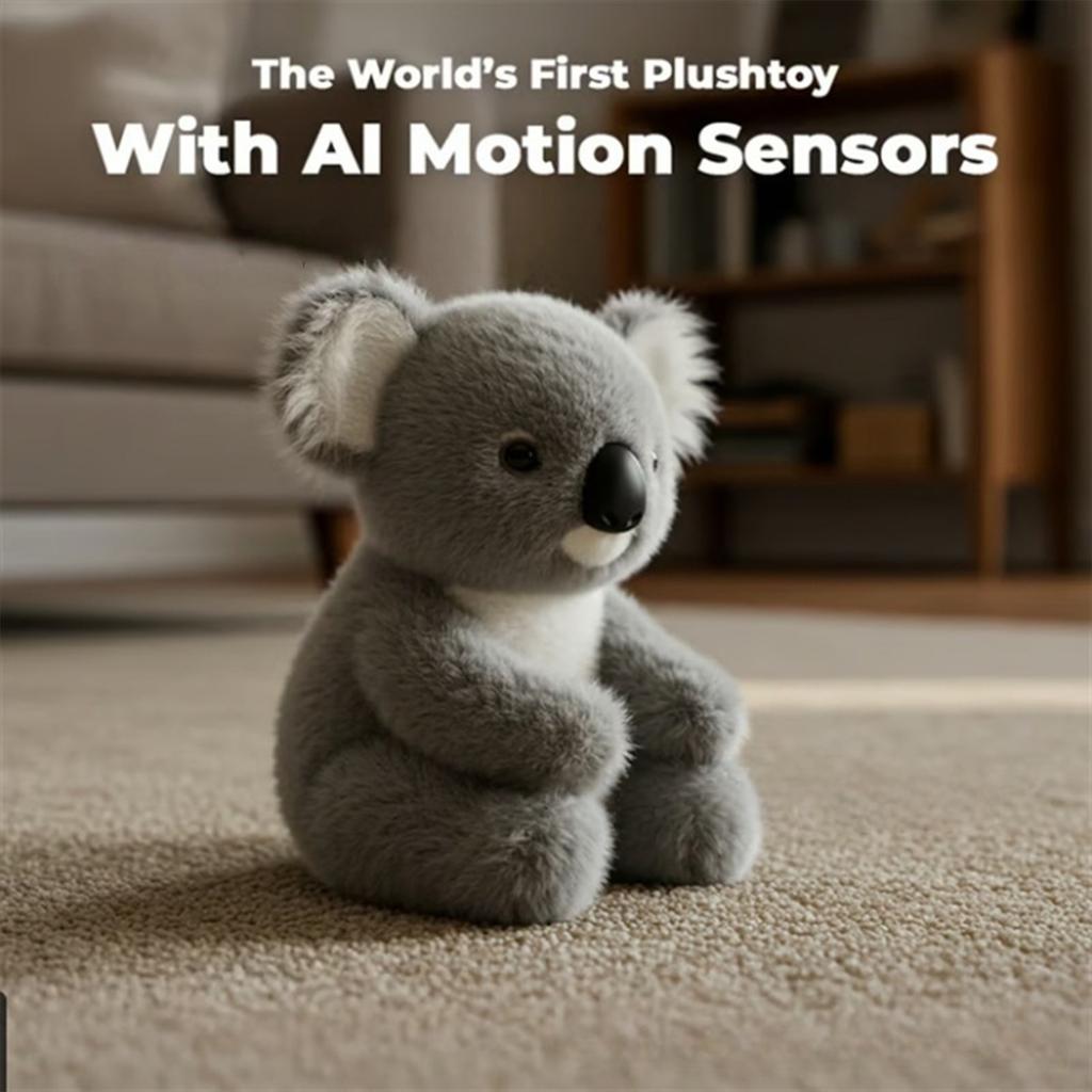 Koala Plush Doll Soft Touch Doll with Realistic Feature for Comforting Weighted Doll for Stress Reduce Emotion Support