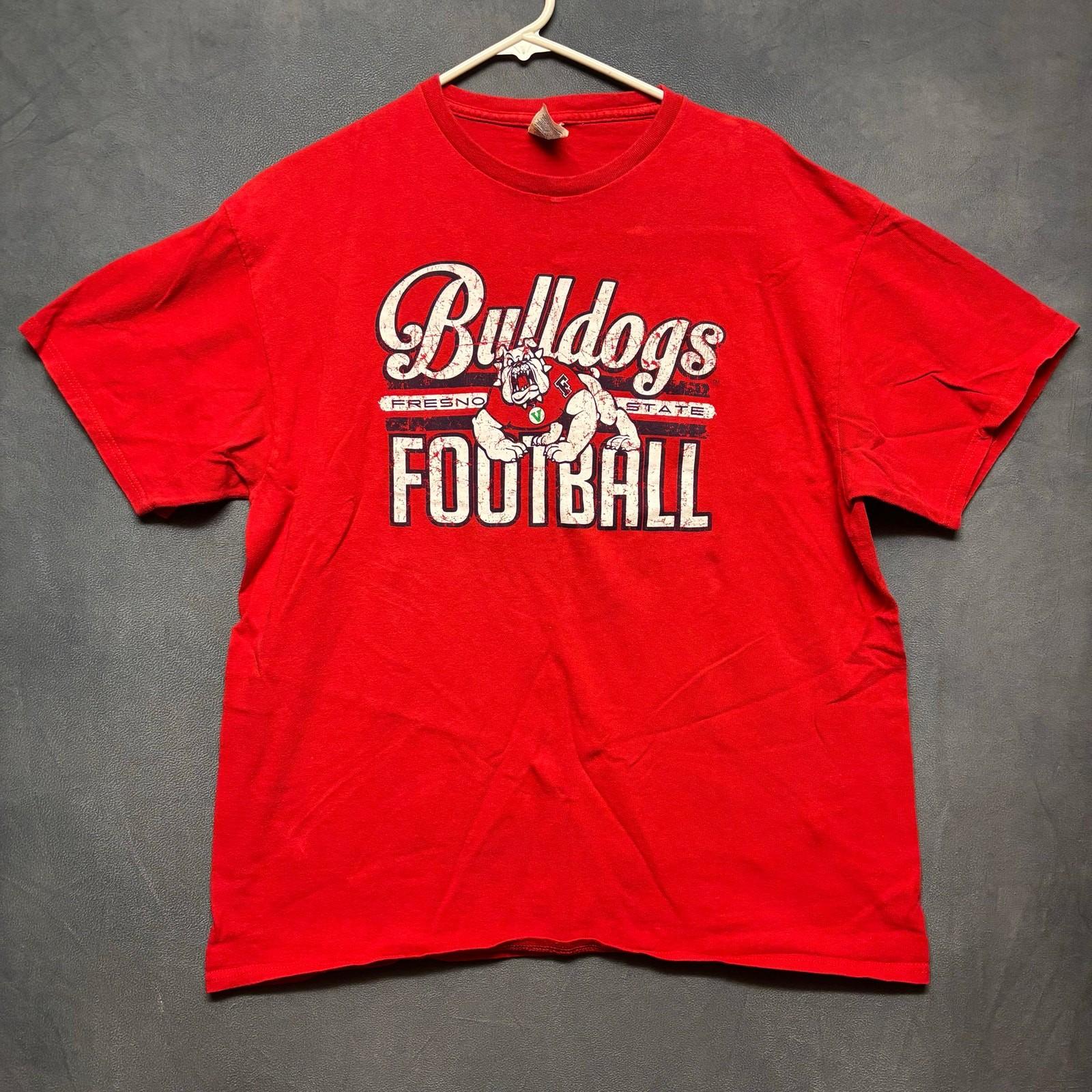 Vintage Fresno State Bulldogs Shirt Delta Pro Weight Double Sided Pac 10 D-1 S