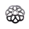 Textured Bead Cap Charms Dome Covers For Pearl And Gemscolor Jewelry Findings