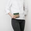 REAL Standard Wallet Bifold Wallet Genuine Leather Natural Wood Wood Leather Made In Japan Green [VARCO WOOD] Men's Women's