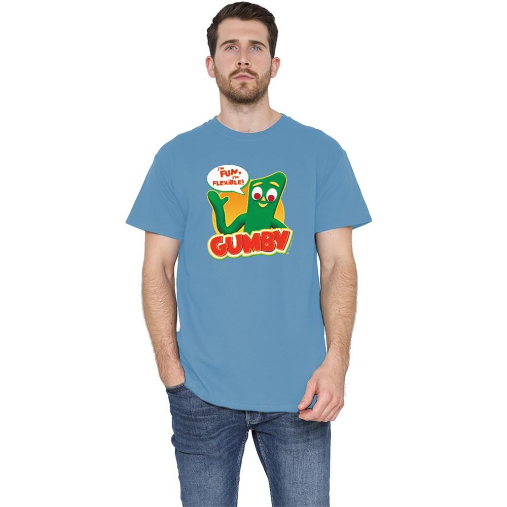 Gumby Fun  Flexible T-Shirt S-3XL Carolina Blue XXXXL