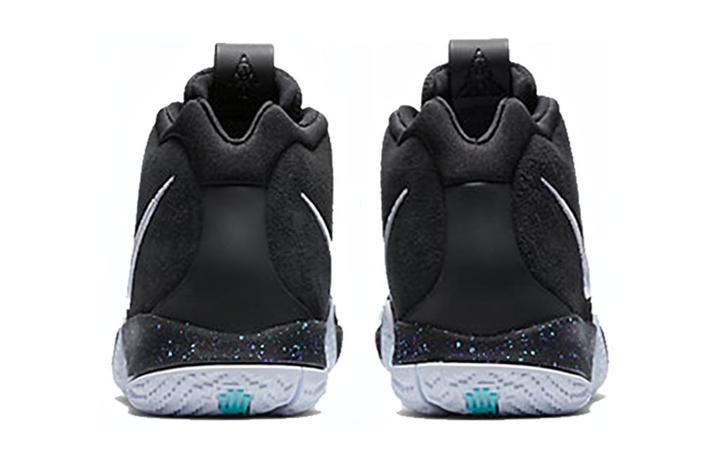 Nike Kyrie 4 Kyrie 4 Mid top Children's Basketball Shoes Black White AA2897-002